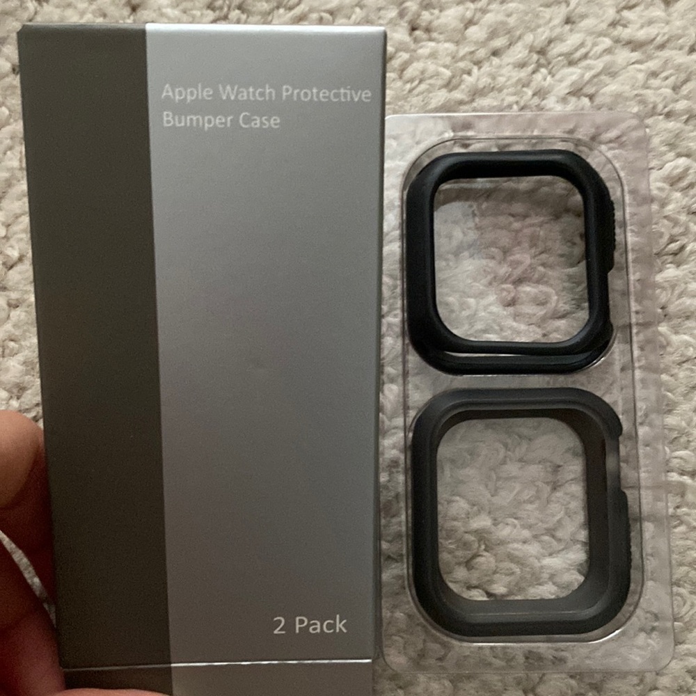two apple watch bumpers